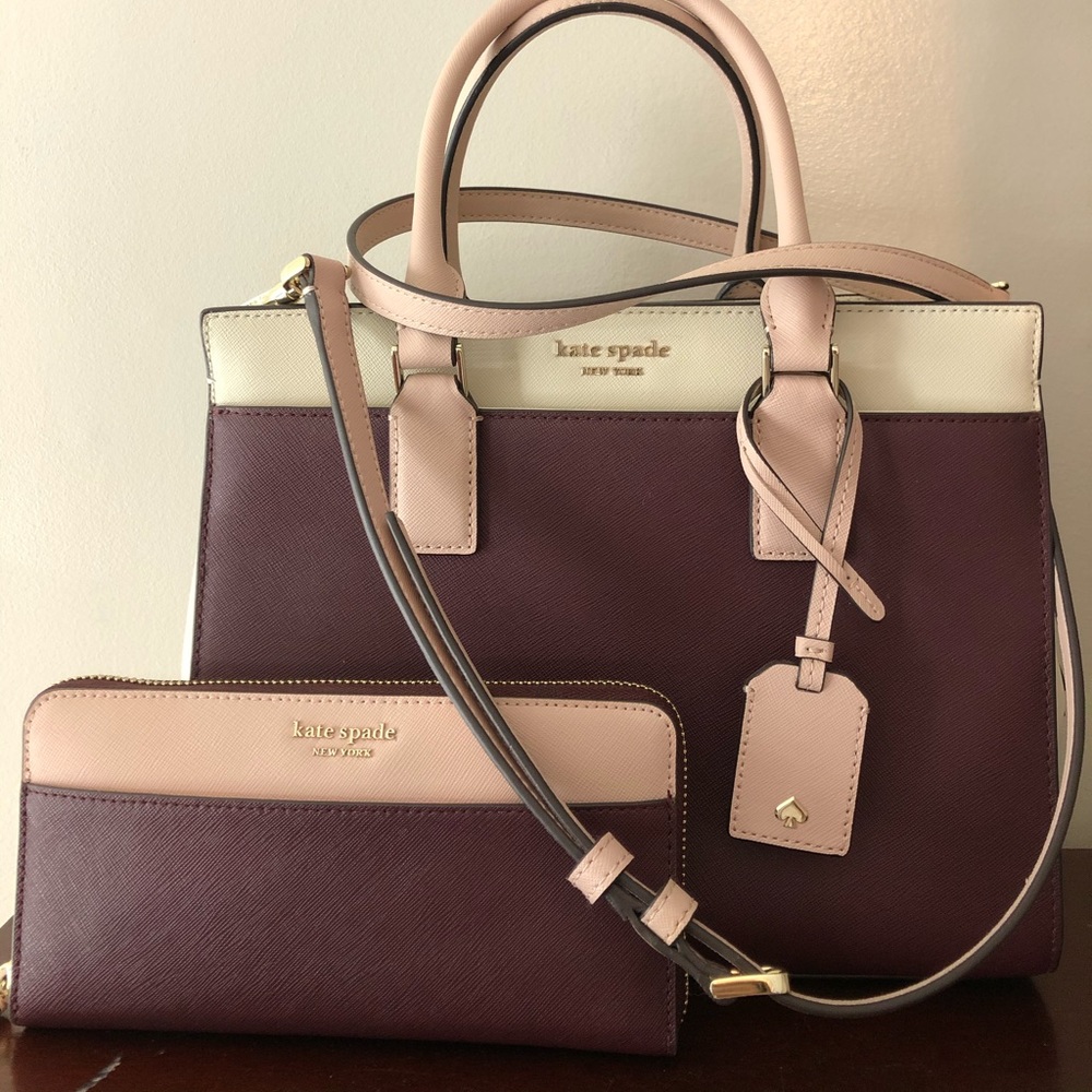 Kate spade shoulder bag and matching wallet
